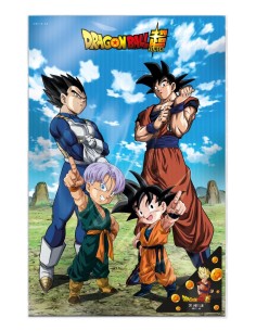 DRAGON BALL SUPER - Famille - Poster 3D - 58x38cm  2
