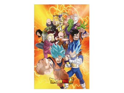 DRAGON BALL SUPER - Survivants - Poster 3D - 58x38cm 