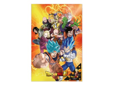 DRAGON BALL SUPER - Survivants - Poster 3D - 58x38cm 