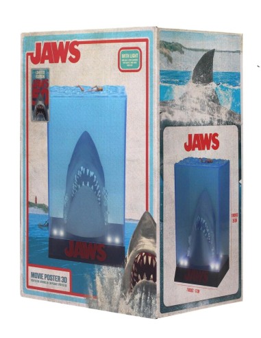 LES DENTS DE LA MER - Figurine Poster 3D - 28cm 