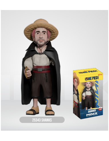 ONE PIECE - Shanks - Figurine Minix 12cm 
