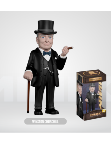CELEBRITY - Winston Churchill - Figurine Minix 12cm 