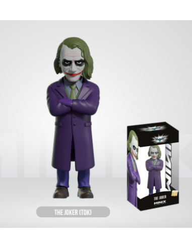 THE DARK KNIGHT - Joker - Figurine Minix 12cm 