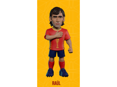 ESPAGNE - Raul - Figurine Minix Coupe du Monde des Légendes 12cm 