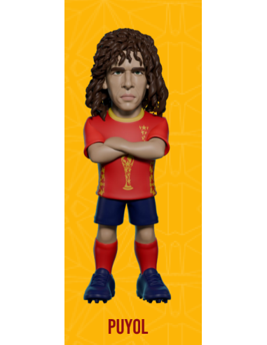 ESPAGNE - Puyol - Figurine Minix Coupe du Monde des Légendes 12cm 