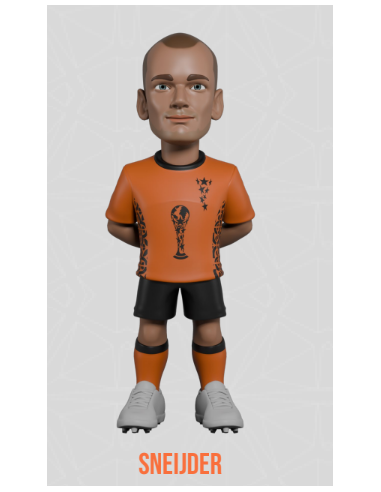 PAYS-BAS - Sneijder - Figurine Minix Coupe du Monde des Légendes 12cm 
