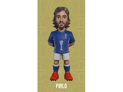 ITALIE - Pirlo - Figurine Minix Coupe du Monde des Légendes 12cm 