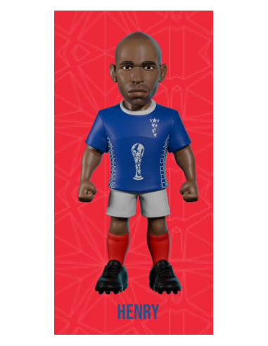 FRANCE - Henry - Figurine Minix Coupe du Monde des Légendes 12cm 