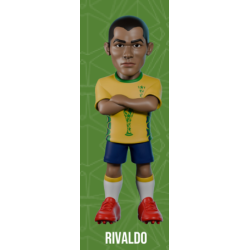 BRESIL - Rivaldo - Figurine Minix Coupe du Monde des Légendes 12cm 