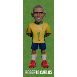 BRESIL - Roberto Carlos - Fig. Minix Coupe du Monde des Légendes 12cm 