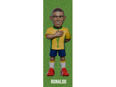 BRESIL - Ronaldo - Figurine Minix Coupe du Monde des Légendes 12cm 