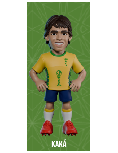 BRESIL - Kaka - Figurine Minix Coupe du Monde des Légendes 12cm 