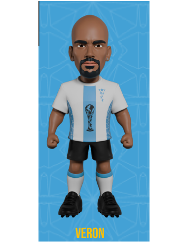 ARGENTINE - Veron - Figurine Minix Coupe du Monde des Légendes 12cm 