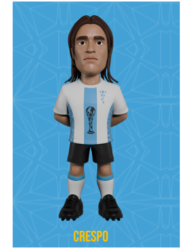 ARGENTINE - Crespo - Figurine Minix Coupe du Monde des Légendes 12cm 