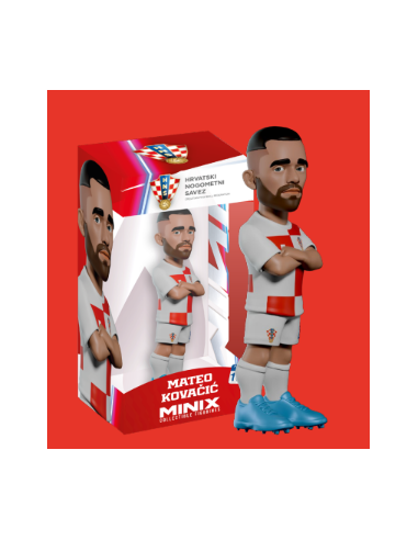 CROATIE - Kovacic - Figurine Minix Coupe du Monde 12cm 
