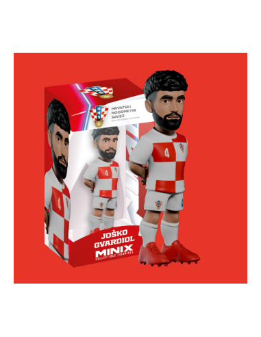 CROATIE - Gvardiol - Figurine Minix Coupe du Monde 12cm 