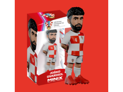CROATIE - Gvardiol - Figurine Minix Coupe du Monde 12cm 