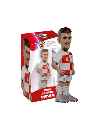 CROATIE - Perisic - Figurine Minix Coupe du Monde 12cm 