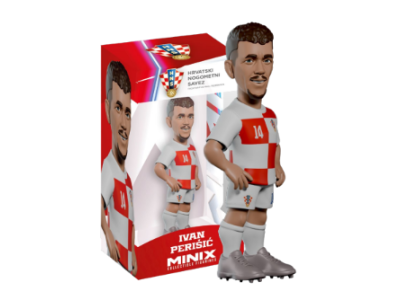 CROATIE - Perisic - Figurine Minix Coupe du Monde 12cm 