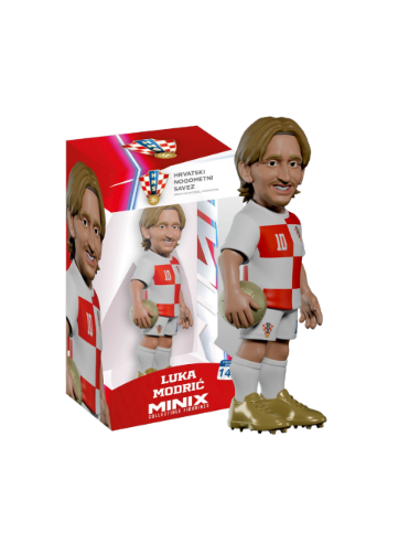 CROATIE - Modric - Figurine Minix Coupe du Monde 12cm 