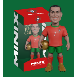 PORTUGAL - Ronaldo - Figurine Minix Coupe du Monde 12cm 