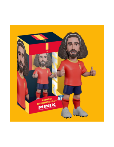 ESPAGNE - Cucurella - Figurine Minix Coupe du Monde 12cm 