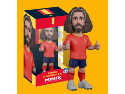 ESPAGNE - Cucurella - Figurine Minix Coupe du Monde 12cm 