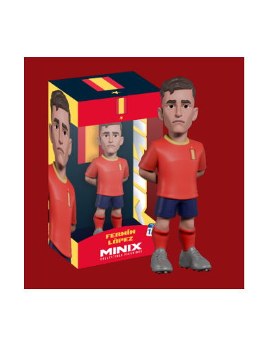 ESPAGNE - Lopez - Figurine Minix Coupe du Monde 12cm 
