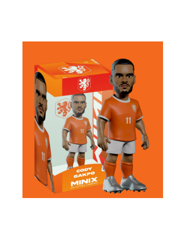 PAYS-BAS - Gakpo - Figurine Minix Coupe du Monde 12cm 