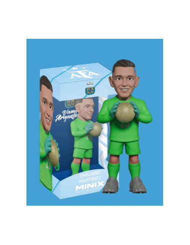 ARGENTINE - Martinez - Figurine Minix Coupe du Monde 12cm 