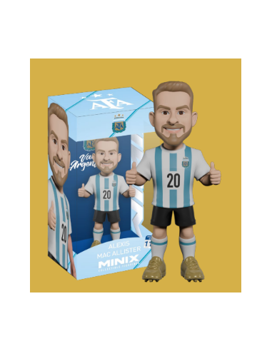 ARGENTINE - Mc Allister - Figurine Minix Coupe du Monde 12cm 