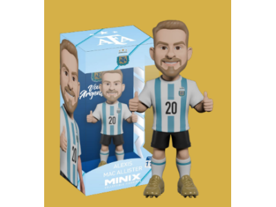 ARGENTINE - Mc Allister - Figurine Minix Coupe du Monde 12cm 