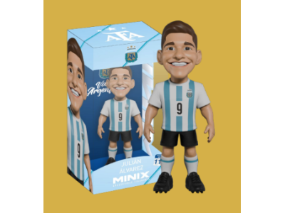 ARGENTINE - Alvarez - Figurine Minix Coupe du Monde 12cm 