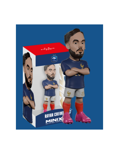 FRANCE - Cherki - Figurine Minix Coupe du Monde 12cm 