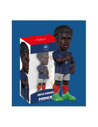 FRANCE - Tchouaméni - Figurine Minix Coupe du Monde 12cm 