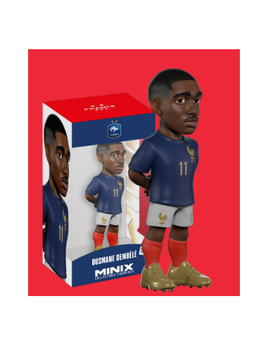 FRANCE - Dembélé - Figurine Minix Coupe du Monde 12cm 