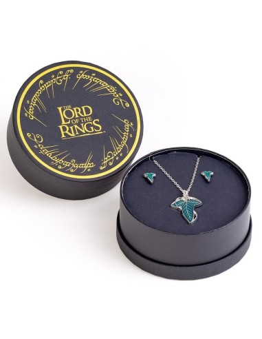 SEIGNEUR DES ANNEAUX - Coffret Lorien - Collier &Boucles d'Oreilles 