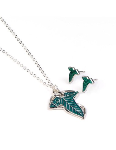 SEIGNEUR DES ANNEAUX - Coffret Lorien - Collier &Boucles d'Oreilles 