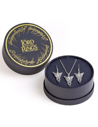 SEIGNEUR DES ANNEAUX - Coffret Evenstar - Collier &Boucles d'Oreilles 