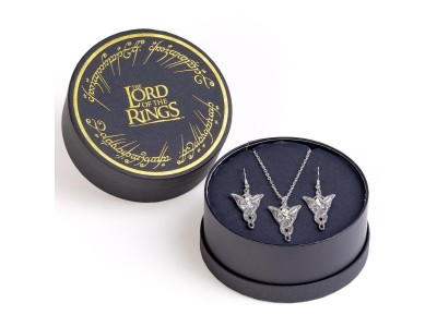 SEIGNEUR DES ANNEAUX - Coffret Evenstar - Collier &Boucles d'Oreilles 
