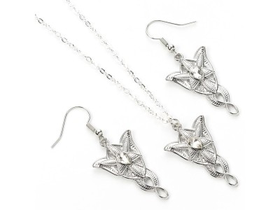 SEIGNEUR DES ANNEAUX - Coffret Evenstar - Collier &Boucles d'Oreilles 