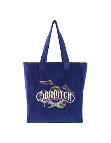 HARRY POTTER - Quidditch - Sac Premium Brodé et Velours 