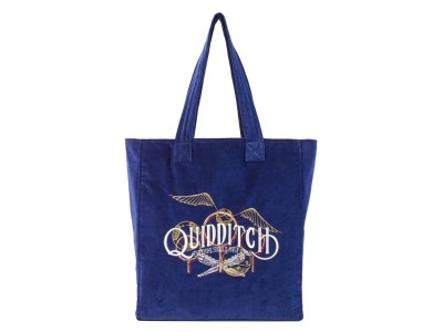 HARRY POTTER - Quidditch - Sac Premium Brodé et Velours 