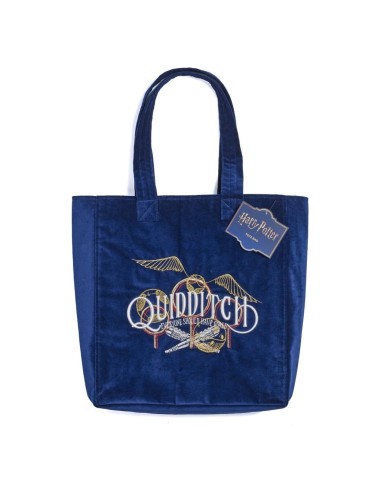HARRY POTTER - Quidditch - Sac Premium Brodé et Velours 