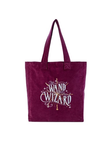 HARRY POTTER - Baguette - Sac Premium Brodé et Velours 