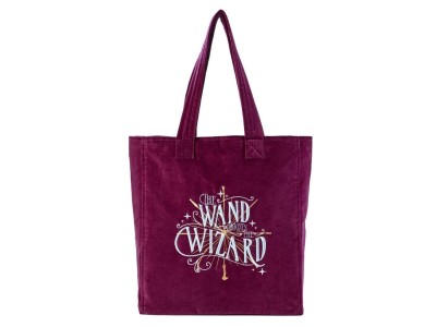 HARRY POTTER - Baguette - Sac Premium Brodé et Velours 