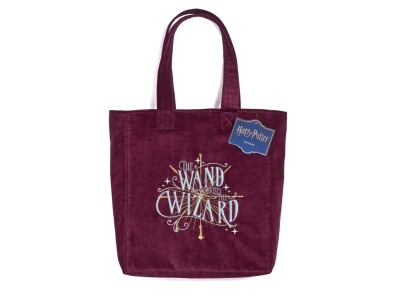 HARRY POTTER - Baguette - Sac Premium Brodé et Velours 