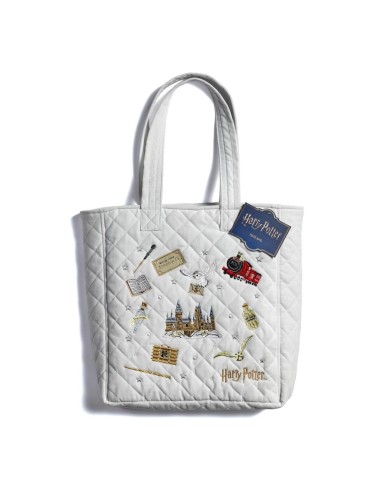 HARRY POTTER - Symboles - Sac Premium Brodé et Velours 