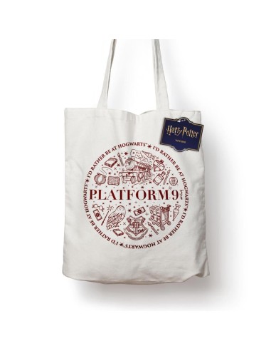 HARRY POTTER - Plateforme 9 3/4 - Tote Bag - 36x42cm 