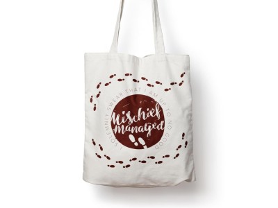 HARRY POTTER - Carte du Marauder - Tote Bag - 36x42cm 